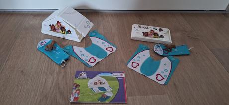 Schleich ohrada, prekazky, kemp, 