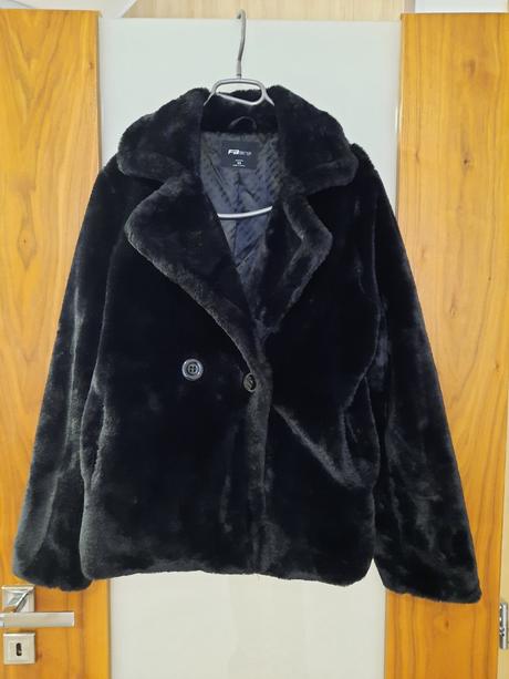 Krátky kožúšok, fishbone,xs