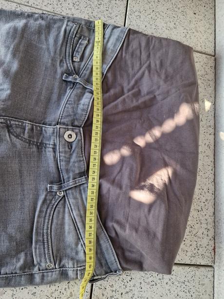 Tehotenske riflove nohavice, h&m,l