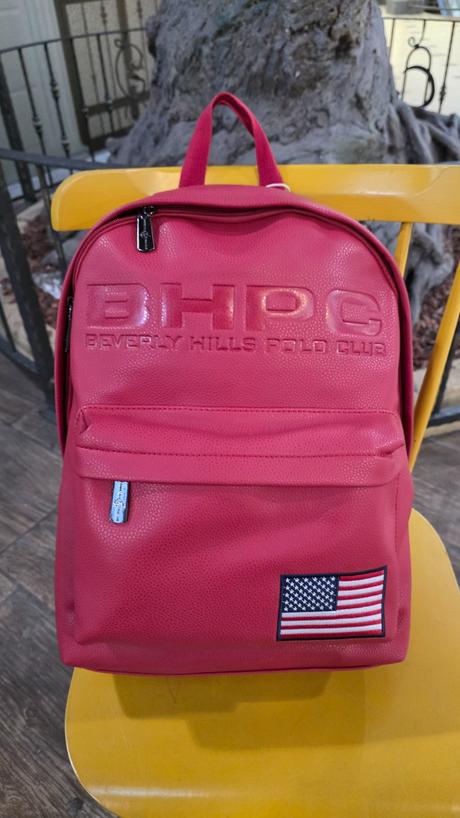 Rubsak cerveny kozeny, 