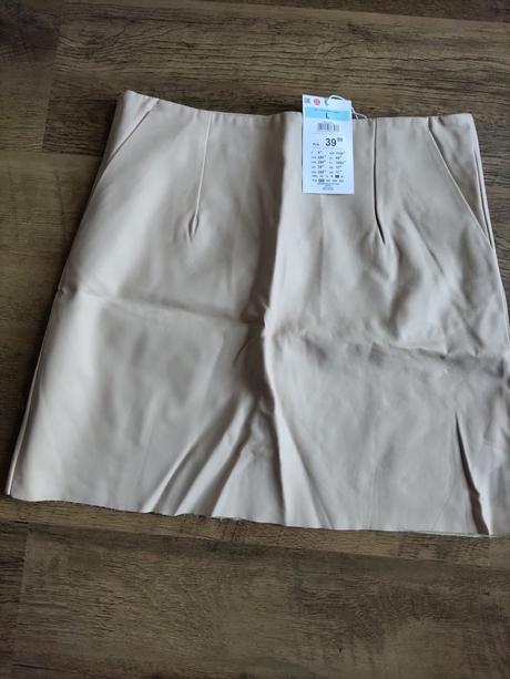 Kožená minisukňa l, sinsay,l