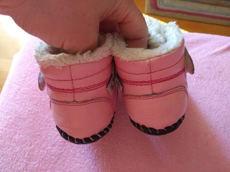 Teple bare foot cizmicky pre babetka, little blue lamb,18
