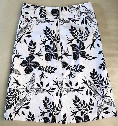 34/xs kvietkovana sukna, h&m,xs