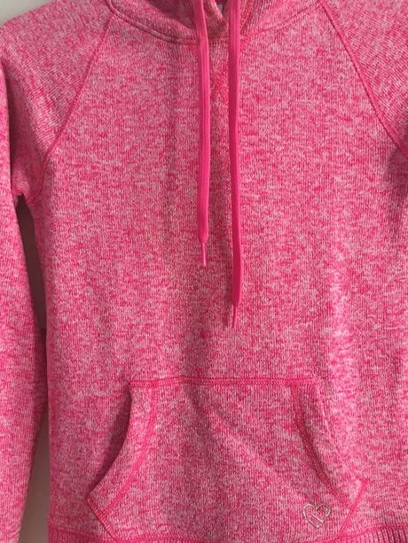 Ružová mikina z usa, xs