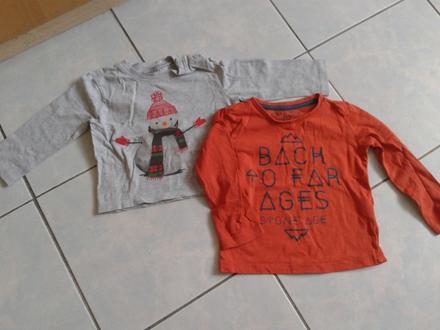 2 ks mikinky, vel. 12-18 mes., 92, 92