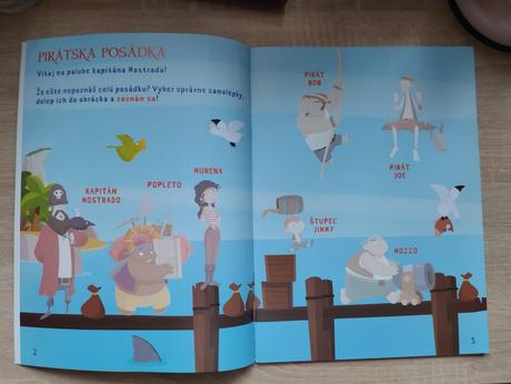 Piráti - so samolepkami,