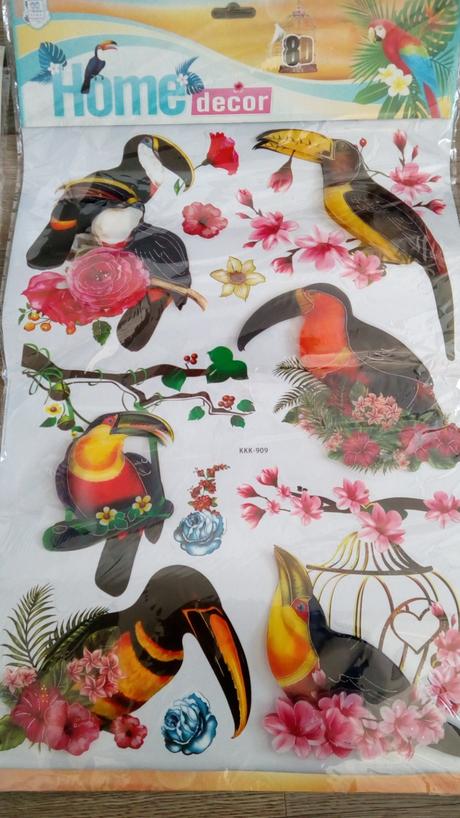 3d nálepka na stenu, 