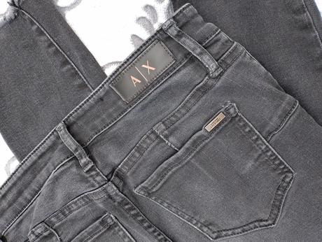 Armani exchange pružné super skinny rifle, armani,s