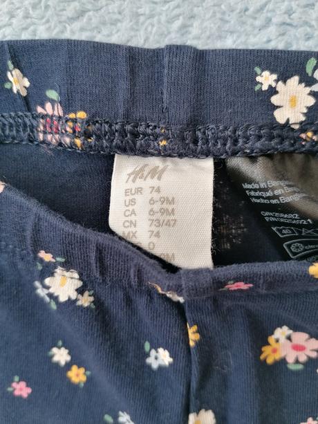 Leginky 2 ks, h&m,74