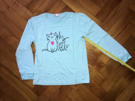 Dievčenské pyžamo s mačičkami, 146