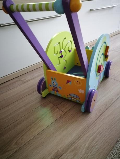 Drevený vozík boikido, 