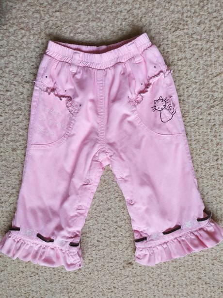 Zateplená súprava - nohavice, vesta, tričko 74, 74