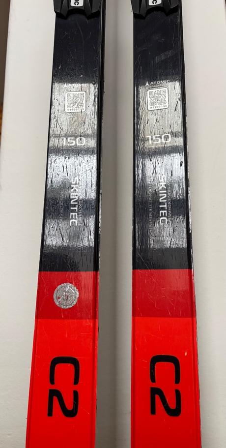 Bežky atomic pro c2 skintec jr s paličkami, atomic