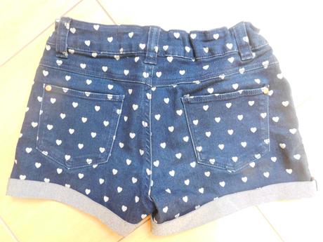 Riflové kraťasy 9-10r, primark,140