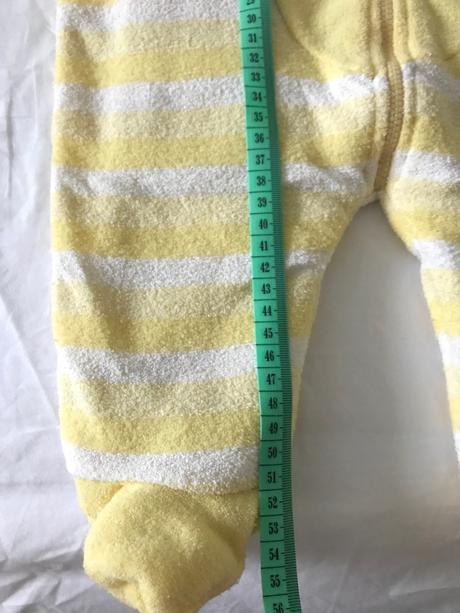 Kombinéza overal velkost 62/68, žltý, 68