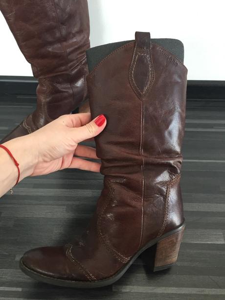 Kožene čižmy 37, 37
