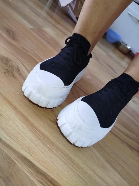 Topánky z talianska na platforme, 41