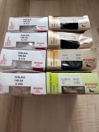 Dievčenské silonky mix veľ.140/146/158, evona,140 / 146 / 158