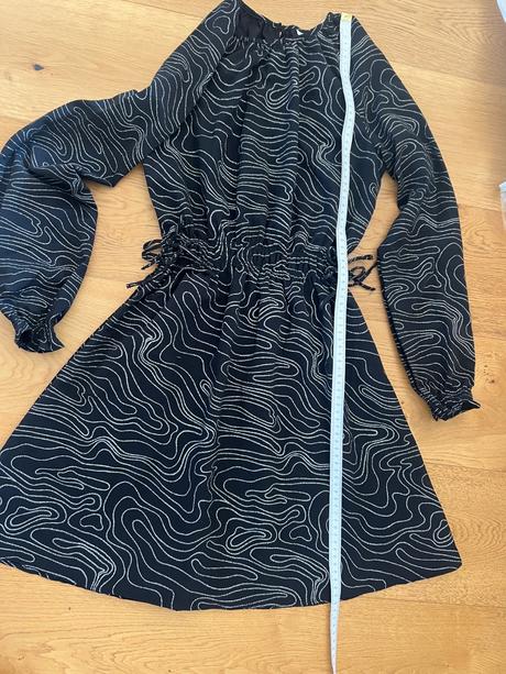 Saty dievcenske šifónove podsite, h&m,152