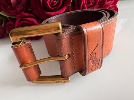 Ralph lauren - kožený opasok, ralph lauren