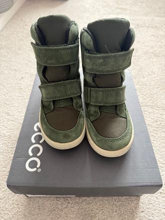 Kožené zimné topanky, ecco,28