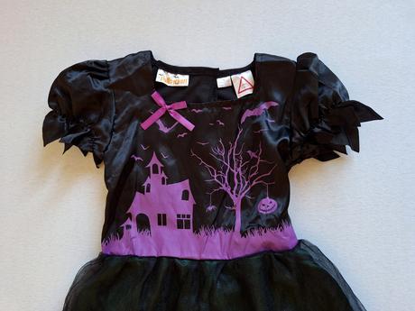 Čarodejnica halloweensky kostým veľ.116-122, 