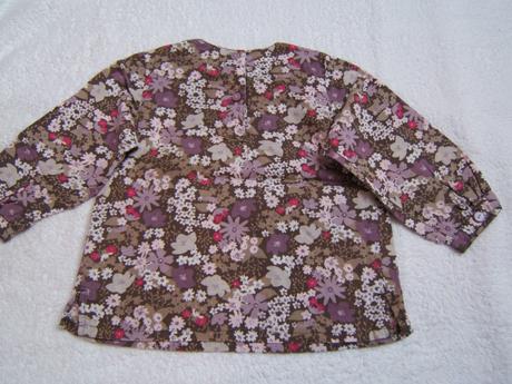 Kvietková blúzka, h&m,80