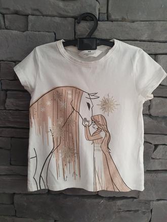 Tričko frozen, h&m,116