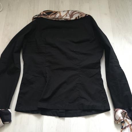 Bluzka s efektom šatky z londýna, l