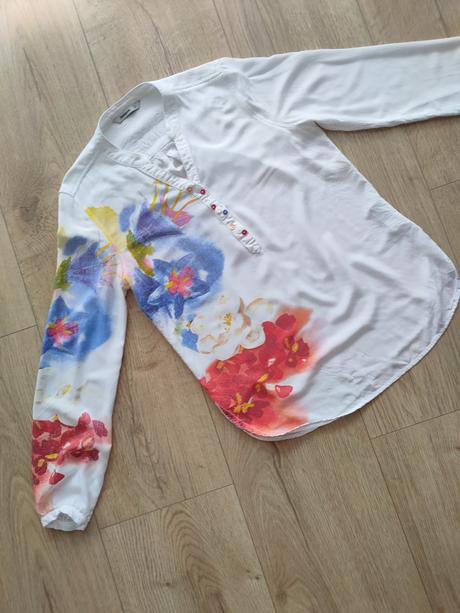 Ľahká bavlnená blúzka desigual, veľ. s, desigual,s