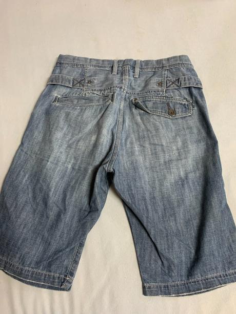 Riflové šortky, h&m,152