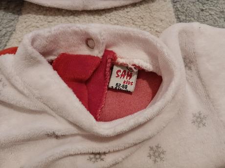 Vianocne pyzamo  s ciapkou 68, 68