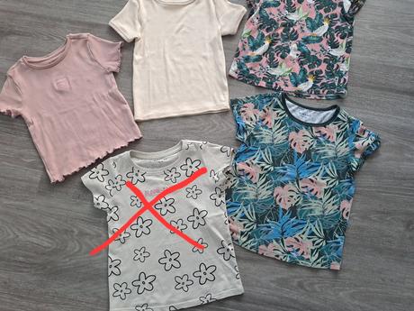 Tričká pre dievčatá 4x, reserved,122