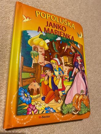Krásne leporelo o popoluške a jankovi a marienke,