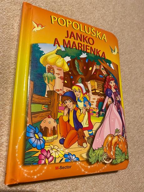 Krásne leporelo o popoluške a jankovi a marienke,