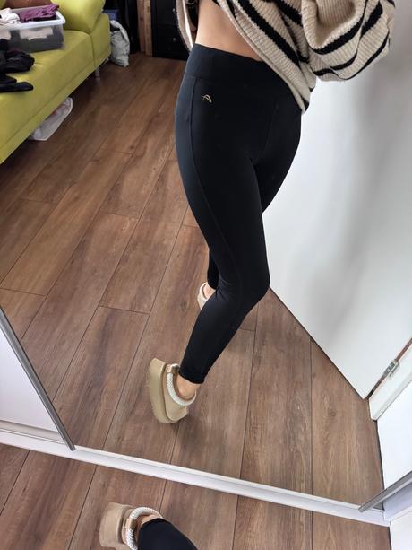 F&f legíny čierne, f&f,s