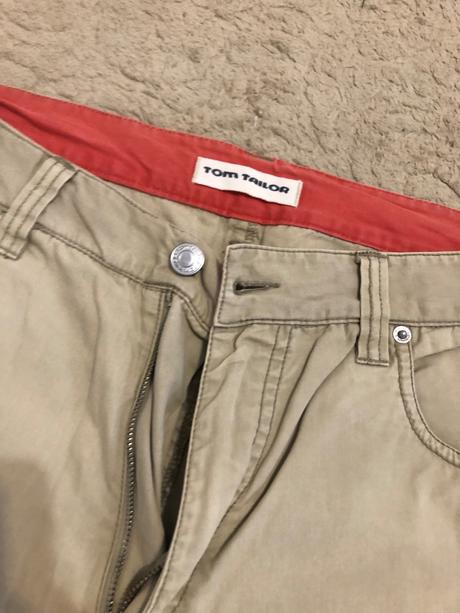 Nohavice béžové tom tailor, tom tailor,34