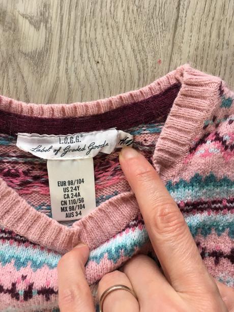 Dievčenské úpletové šaty zn. h&m, h&m,98