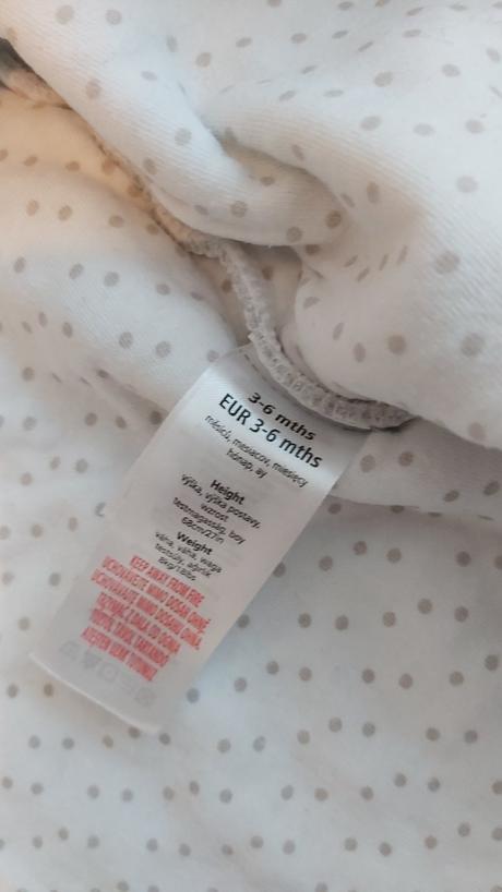 Hrubší/prechodný overal 68 teddy, tiny ted,68