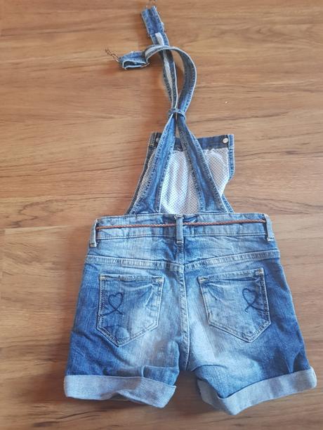 Riflove kraťasy, denim,98