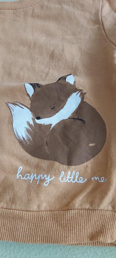 Mikina líštička 98, fox & bunny,98