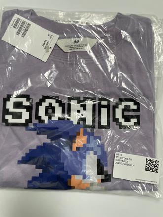 Sonic tričko, h&m,146 / 152