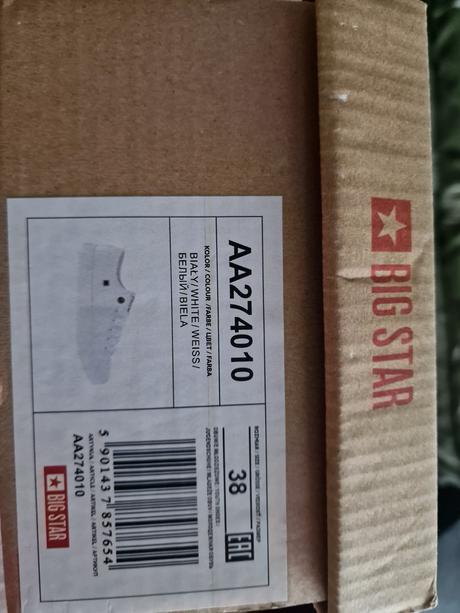 Tenisky zn big star, 38