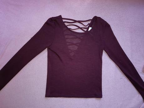 Crop svetrík, h&m,xs