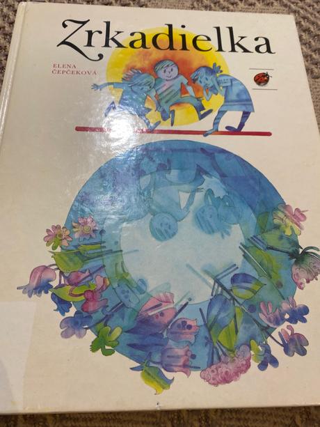 Krásna stará kniha zrkadielka čepčeková elena 1987,