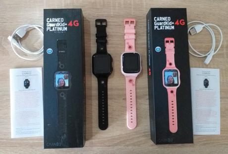 Smart hodinky carneo guardkid+ 4g platinum detské,