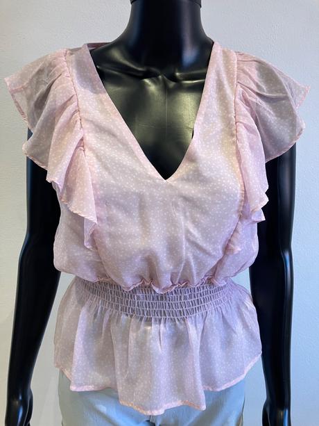 Dámska blúzka bodkovaná mohito (36), mohito,s