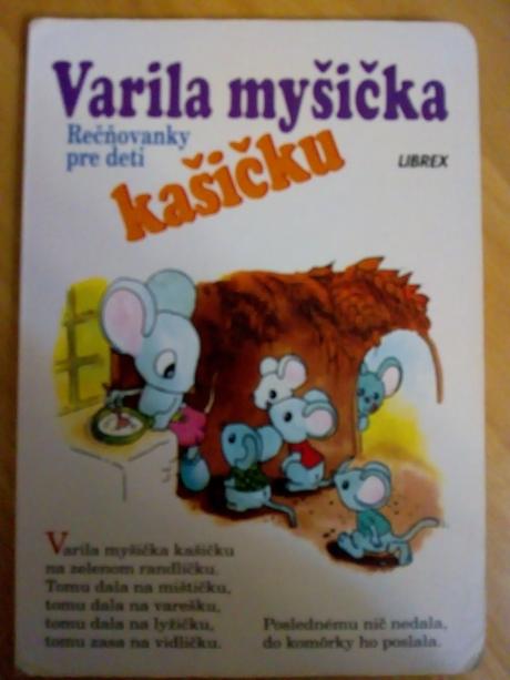 Knižky od 3-6 rokov, 