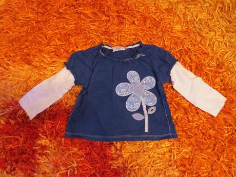 Tričko s dlhým rukávom, f&f,80