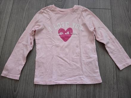 Tričko s dlhým rukávom, f&f,116